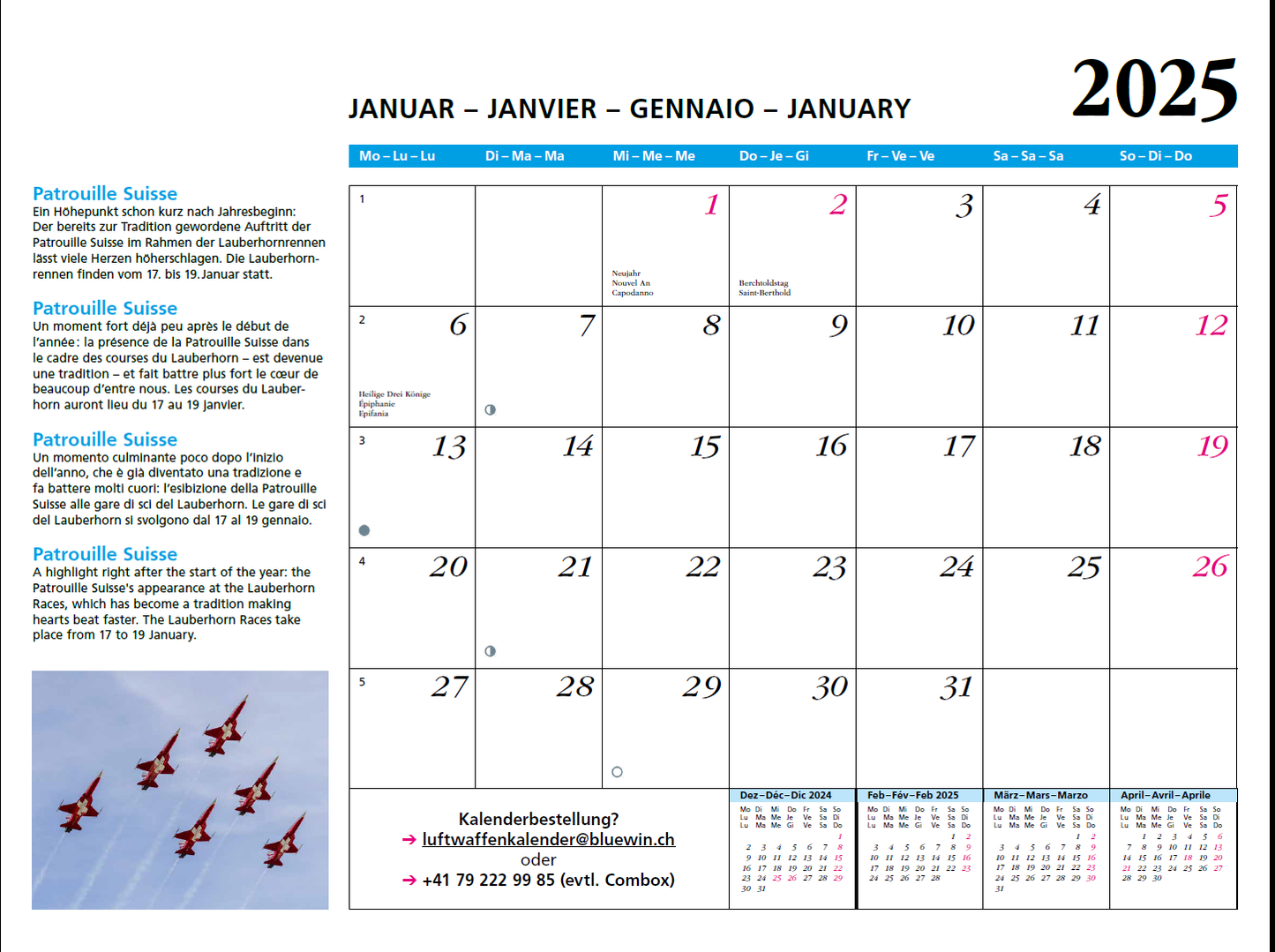 Kalender 2025